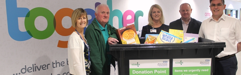 Hospital food donation points for Wirral Foodbank Hospital food donation points for Wirral Foodbank