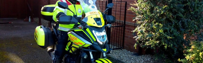 Blood Bikes support for Wirral University Teaching Hospital Blood Bikes support for Wirral University Teaching Hospital