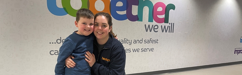 Boy unable to walk now golfing thanks to WUTH staff Boy unable to walk now golfing thanks to WUTH staff