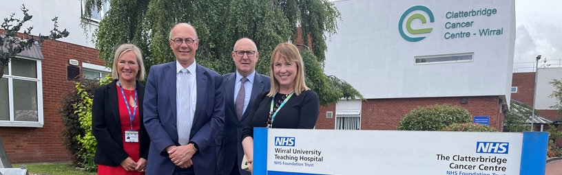 National Medical Director Prof Sir Stephen Powis visits Cheshire and Merseyside