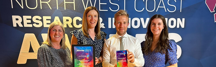 Wirral University Teaching Hospital wins Research Award in collaboration with Marine Lake Medical Practice Wirral University Teaching Hospital wins Research Award in collaboration with Marine Lake Medical Practice