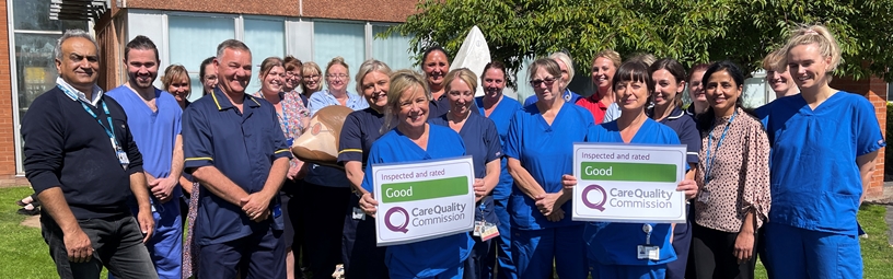 Maternity Services at Trust rated 'Good' by CQC with areas of 'Outstanding' practice Maternity Services at Trust rated 'Good' by CQC with areas of 'Outstanding' practice
