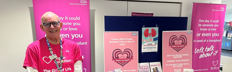 Celebrating Living Kidney Donation Week: Paul Dixon's Life-Changing Gift Celebrating Living Kidney Donation Week: Paul Dixon's Life-Changing Gift