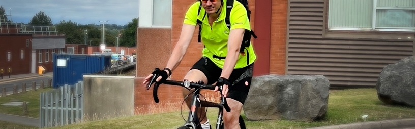 Respiratory consultant leads by example on Cycle to Work Day Respiratory consultant leads by example on Cycle to Work Day